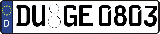 DU-GE0803