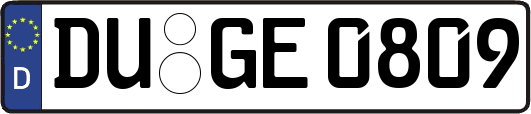 DU-GE0809