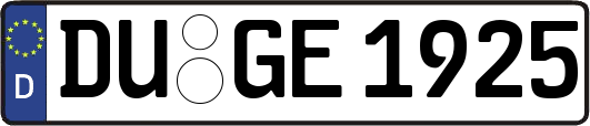 DU-GE1925