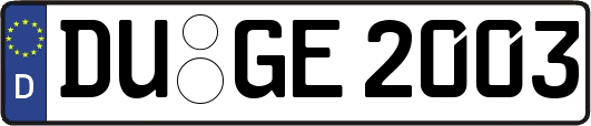 DU-GE2003