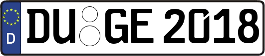 DU-GE2018