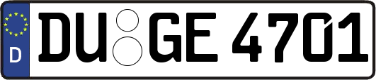 DU-GE4701
