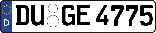 DU-GE4775