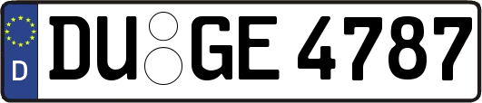 DU-GE4787