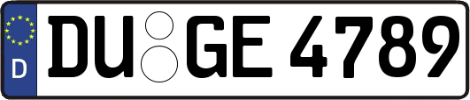 DU-GE4789