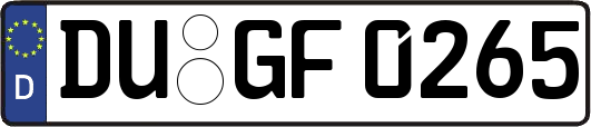 DU-GF0265