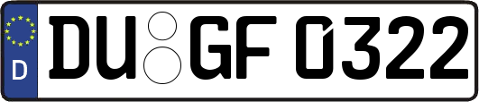 DU-GF0322