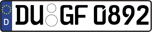 DU-GF0892