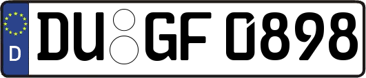 DU-GF0898