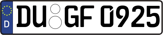DU-GF0925