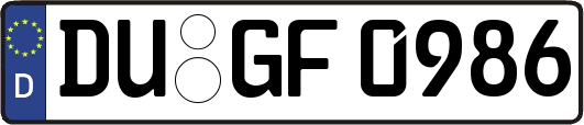 DU-GF0986