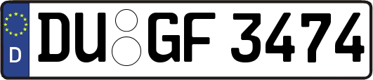 DU-GF3474