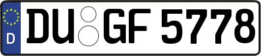 DU-GF5778