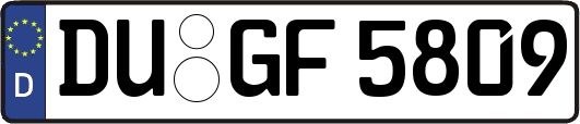 DU-GF5809