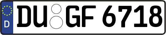 DU-GF6718