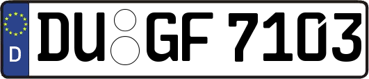 DU-GF7103