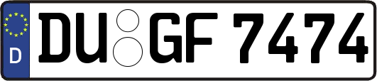 DU-GF7474