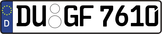 DU-GF7610
