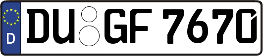 DU-GF7670