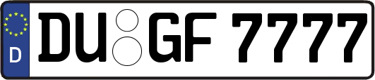 DU-GF7777