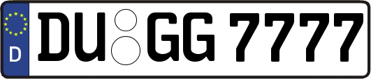 DU-GG7777