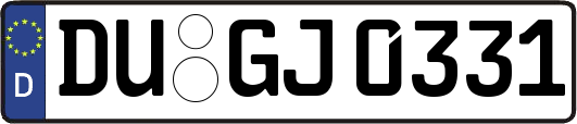 DU-GJ0331