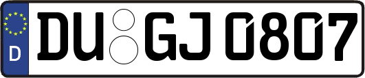 DU-GJ0807