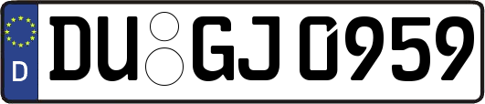 DU-GJ0959