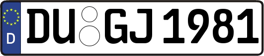 DU-GJ1981