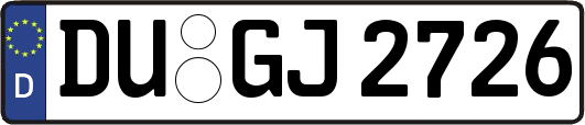 DU-GJ2726