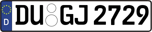 DU-GJ2729