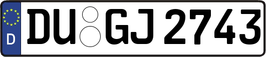DU-GJ2743