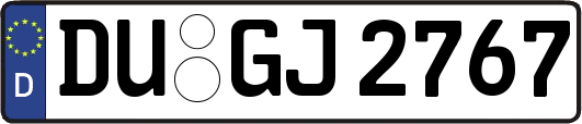 DU-GJ2767