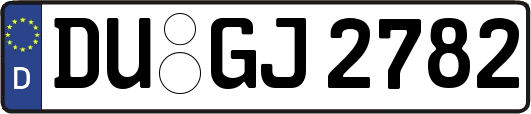 DU-GJ2782