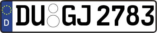 DU-GJ2783