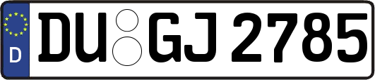 DU-GJ2785