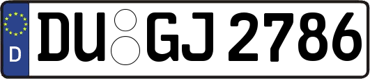 DU-GJ2786