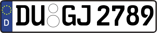 DU-GJ2789