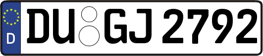 DU-GJ2792