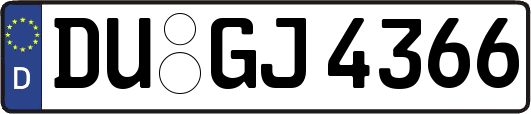 DU-GJ4366