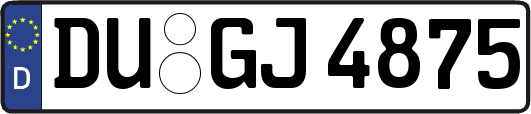 DU-GJ4875