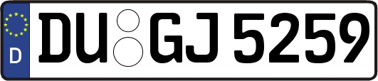 DU-GJ5259