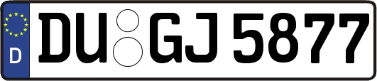 DU-GJ5877