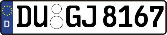 DU-GJ8167