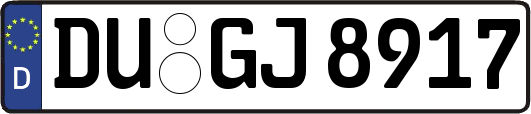DU-GJ8917
