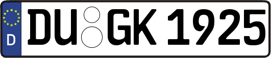 DU-GK1925