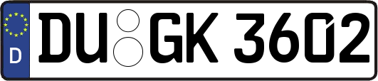 DU-GK3602