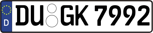 DU-GK7992
