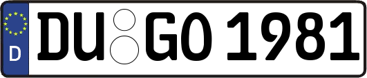 DU-GO1981
