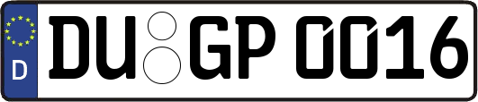 DU-GP0016